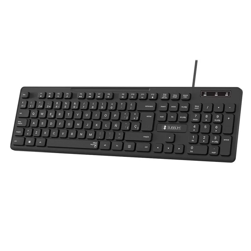 Numeric keyboard Subblim Black