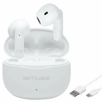 Headphones with Microphone Muse M270TWS BLANCO White