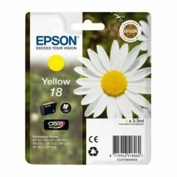 Compatible Ink Cartridge Epson Cartucho Epson 18 amarillo...