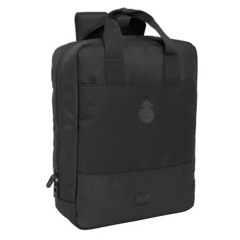 Laptop Backpack Real Madrid C.F. Premium Black 29 x 39 x...