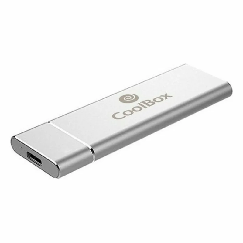 Housing for Hard Disk CoolBox COO-MCM-NVME SSD NVMe Silver USB USB-C USB 3.2 M.2 USB x 1