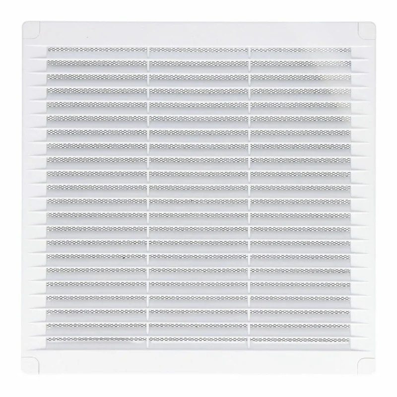 Ventilation grille EDM 87706 White 25 x 25 x 0,7 cm Mosquito net