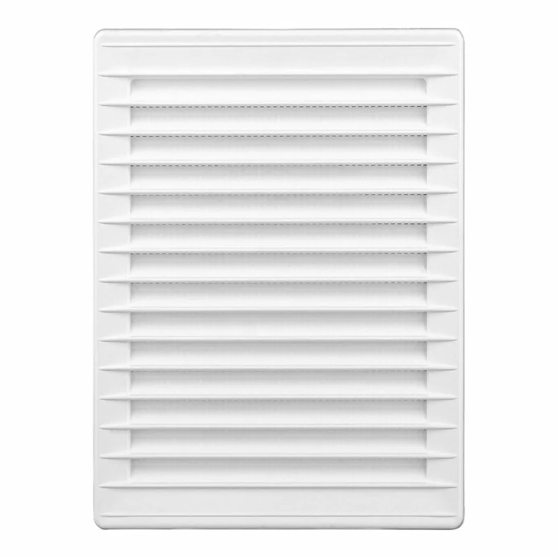 Ventilation grille EDM 87733 White 13,7 x 20,7 cm Mosquito net