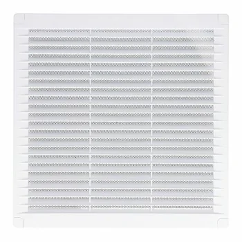 Ventilation grille EDM 87700 White 10 x 10 cm