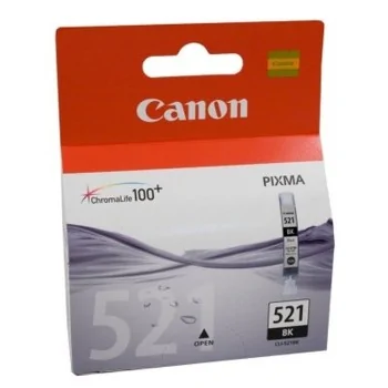 Original Ink Cartridge Canon CLI-521 BK Black (1 Unit)