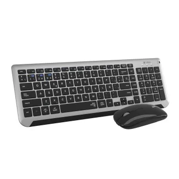 Keyboard and Mouse Subblim SUBKBC-DCEP20 Black Grey...