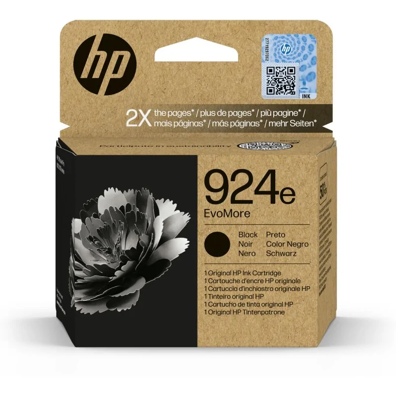 Original Ink Cartridge HP 4K0V0NE Black (1 Unit)