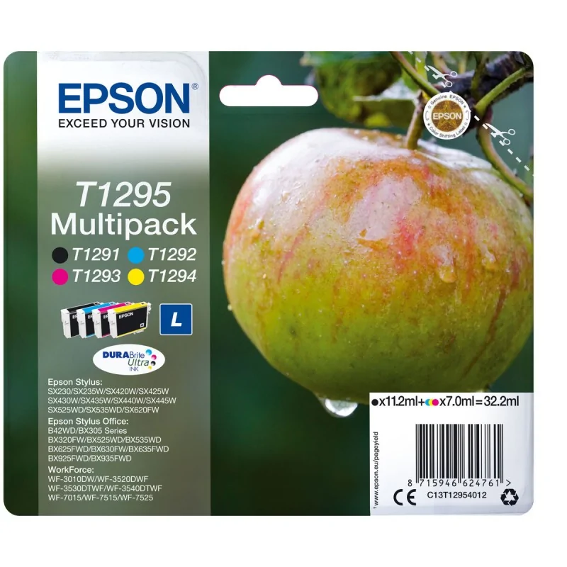 Original Ink Cartridge Epson T1295 Multicolour