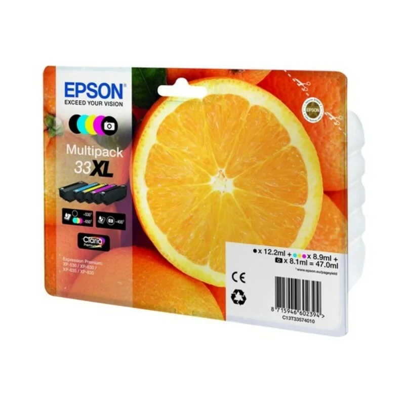 Original Ink Cartridge Epson 33XL Multicolour