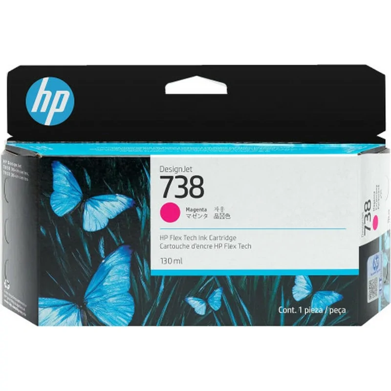 Original Ink Cartridge HP 498N6A Magenta