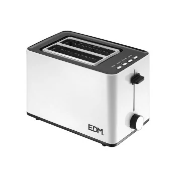 Toaster EDM 07638 White Design 850 W