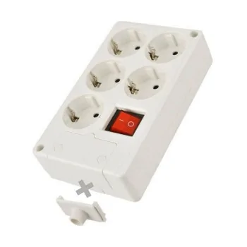 Power Socket - 5 sockets with Switch Solera 8105il 3500 W...