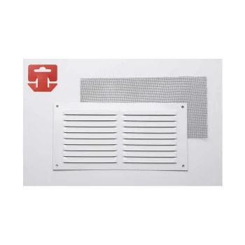 Grille Fepre Mosquito net Lacquered Aluminium White (30 x...