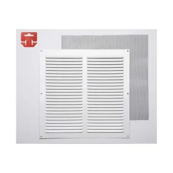 Grille Fepre Mosquito net Lacquered Aluminium White (30 x...