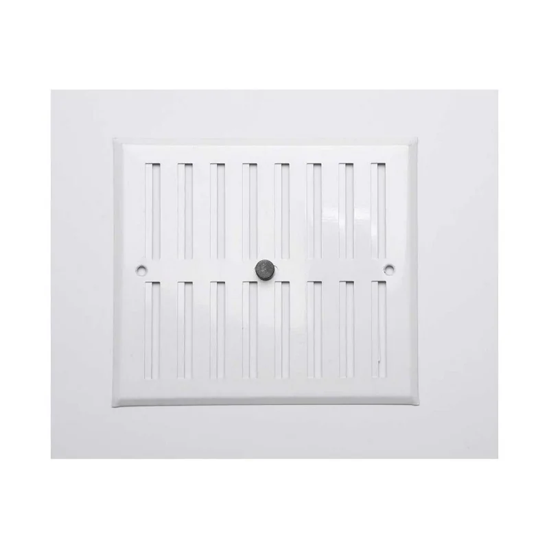 Grille Fepre Adjustable Aluminium White (17 x 19 cm)