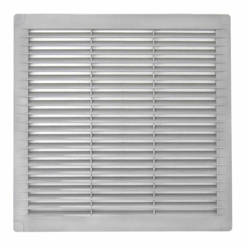 Ventilation grille EDM 87707 Grey 25 x 25 x 0,7 cm Mosquito net