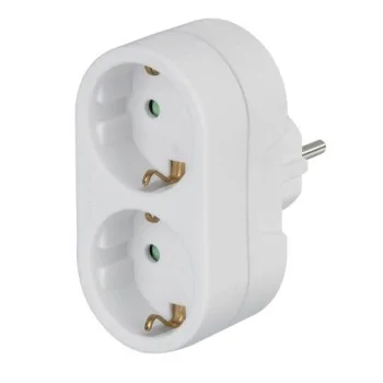 Plug adapter Hama 00108876 White 3680 W 250 V