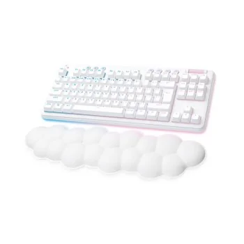 Wireless Keyboard Logitech 920-010465 Spanish Qwerty White