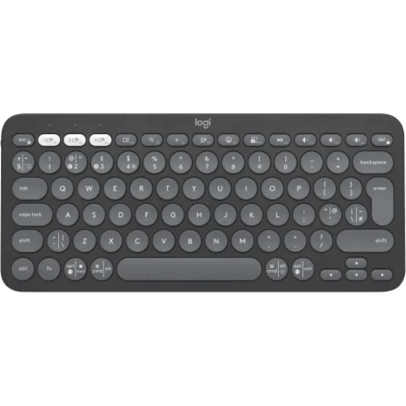 Wireless Keyboard Logitech 920-011843 Graphite QWERTY