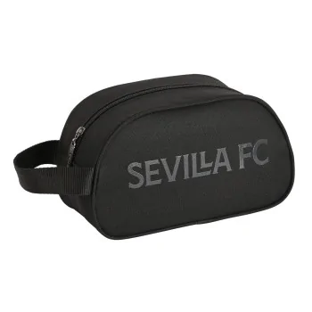 School Toilet Bag Sevilla Fútbol Club Teen Black 26 x 15...