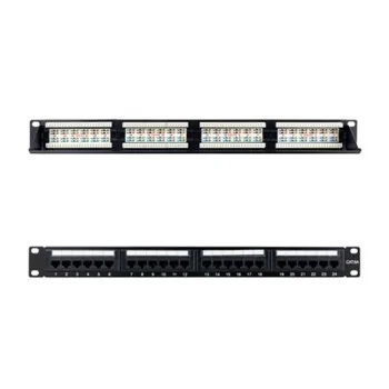 Cabinet Switch NANOCABLE CAT.6A UTP 19"1U Dual