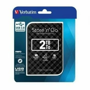 External Hard Drive Verbatim 53195 2 TB