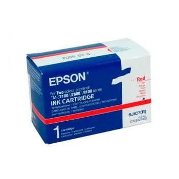 Original Ink Cartridge Epson TM-J 7100/7600 Red