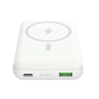 Wireless Power Bank Celly White 10000 mAh