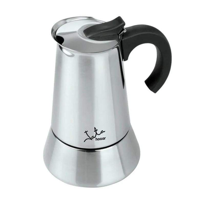 Italian Coffee Pot JATA CAX110 ODIN * Steel 10 Cups Stainless steel 1 L