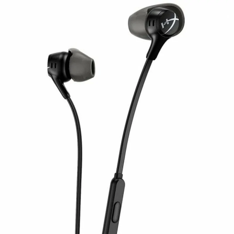 Headphones with Microphone HyperX Cloud EarBuds II Black