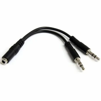 Audio Jack Adapter Startech MUYHSFMM Black...