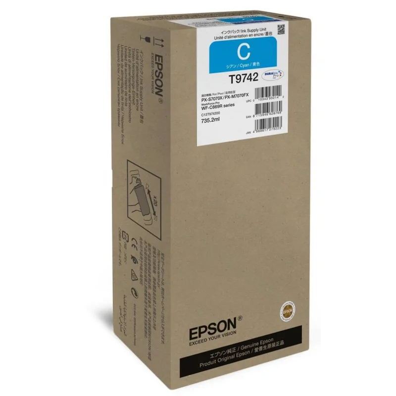 Original Ink Cartridge Epson XXL Cyan