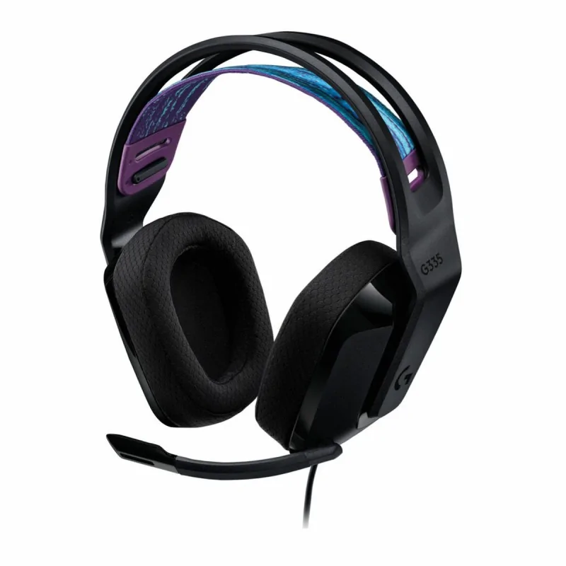 Gaming Headset with Microphone Logitech G335 Black