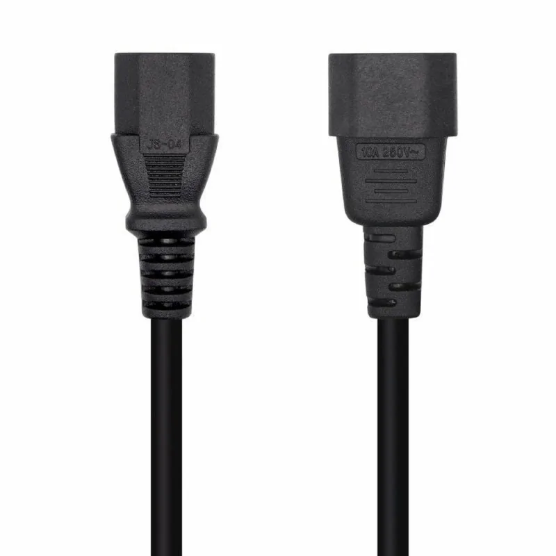 Power Cord Aisens A132-0532 Black 10 m