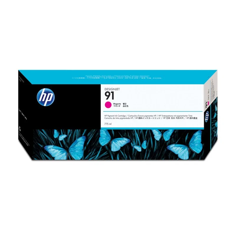 Original Ink Cartridge HP Nº91 Magenta