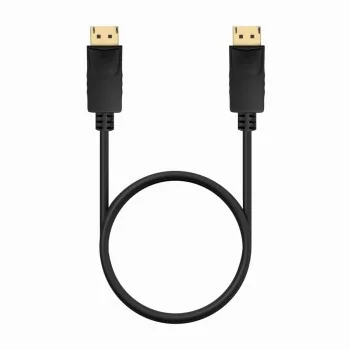 DisplayPort Cable Aisens A124-0737 Black 50 cm