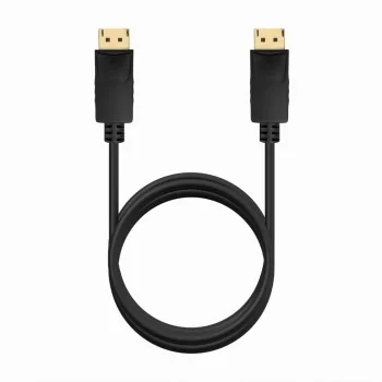 DisplayPort Cable Aisens A124-0742 Black 5 m 4K Ultra HD