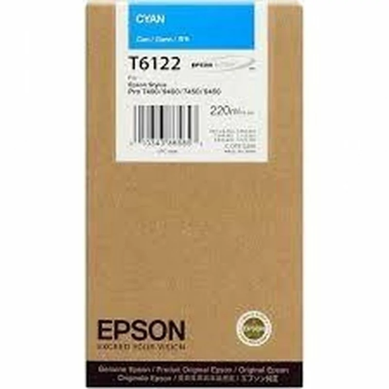 Original Ink Cartridge Epson C13T612200 Cyan