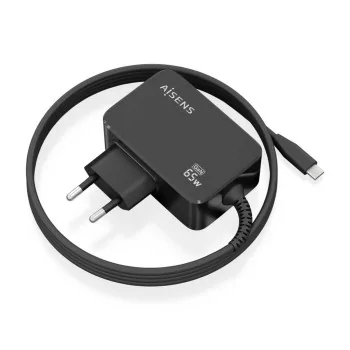 Wall Charger Aisens ASCH-1PD65WL033-BK Black Multicolour...