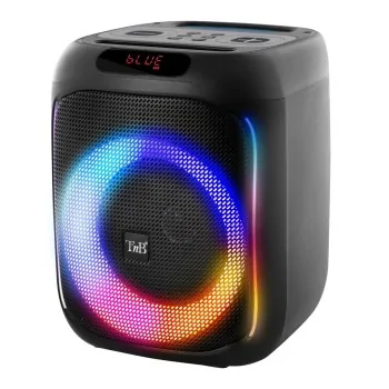 Portable Bluetooth Speakers T'NB CUBE BLASTER Black