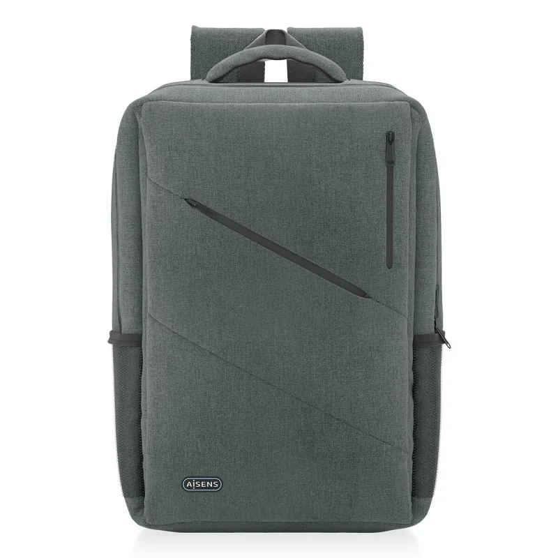 Laptop Backpack Aisens Grey