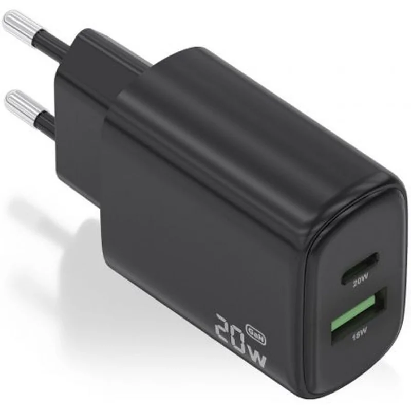 Wall Charger Aisens A110-0910 Black 20 W