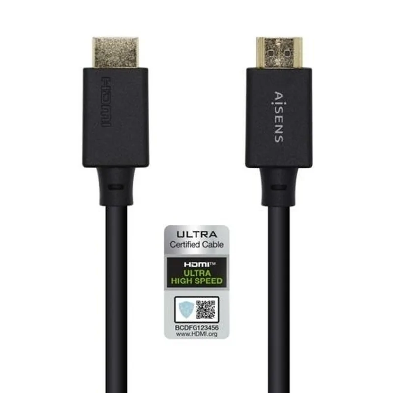 HDMI Cable Aisens A150-0422 Black 1,5 m