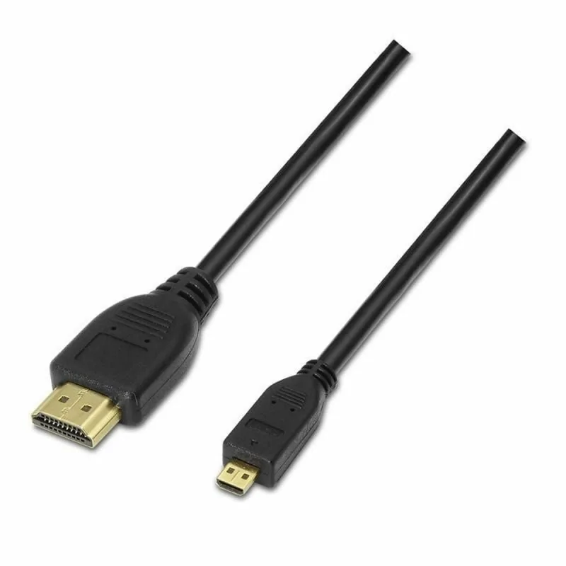 HDMI Cable Aisens A119-0116 Black 80 cm