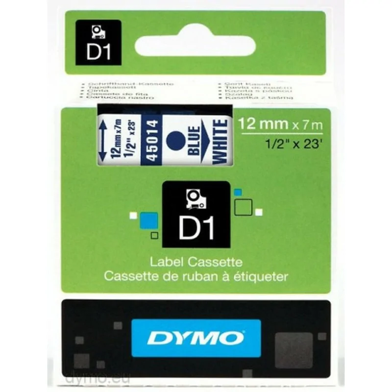 Laminated Tape for Labelling Machines Dymo S0720540 Blue/White