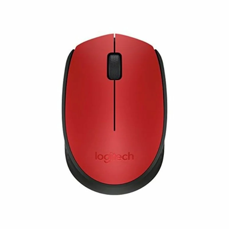 Wireless Mouse Logitech M171 1000 dpi Black Red