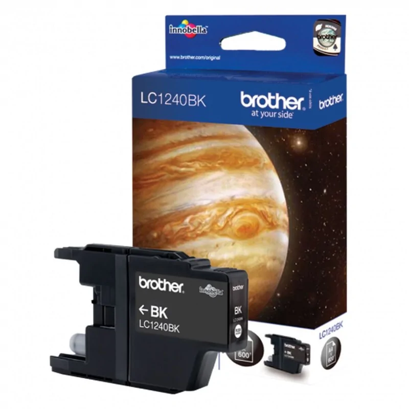 Original Ink Cartridge Brother LC-1240BKBP Black