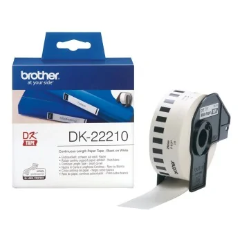 Continuous Paper for Printers Brother DK22210 29 x 30,48...