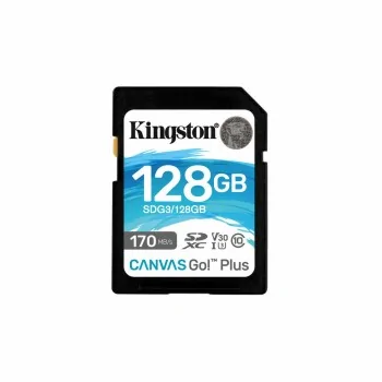 SD Memory Card Kingston Canvas Go! Plus 128 GB