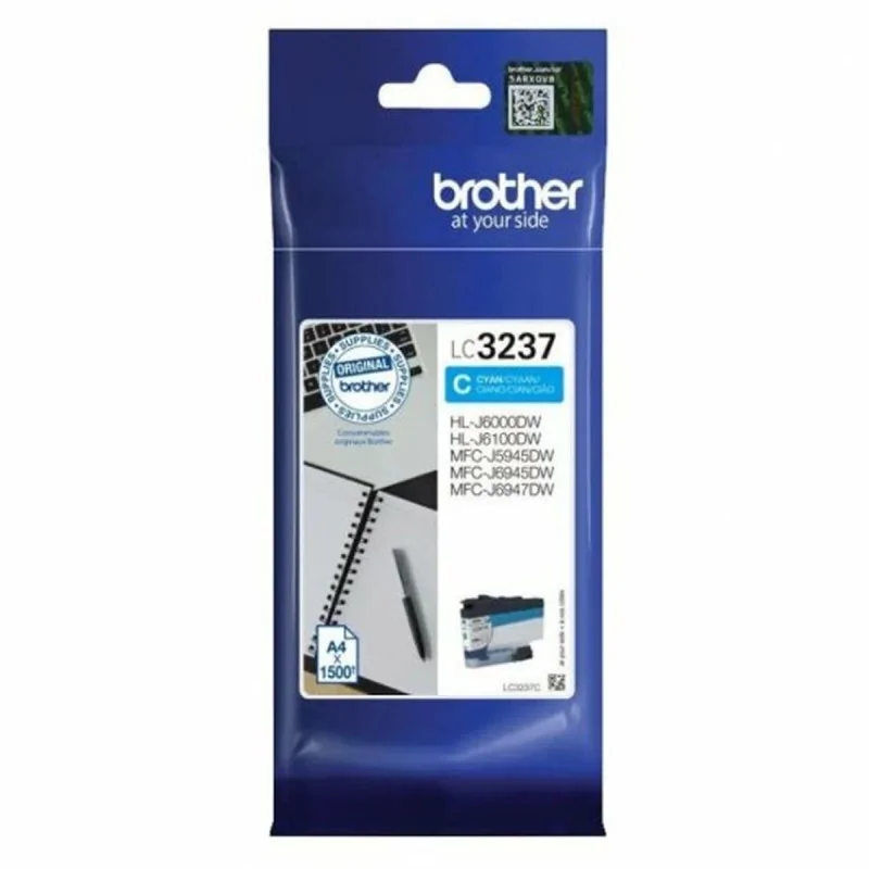 Original Ink Cartridge Brother LC-3237C Cyan